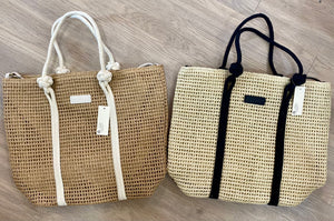 STRIPE ROPE BAG