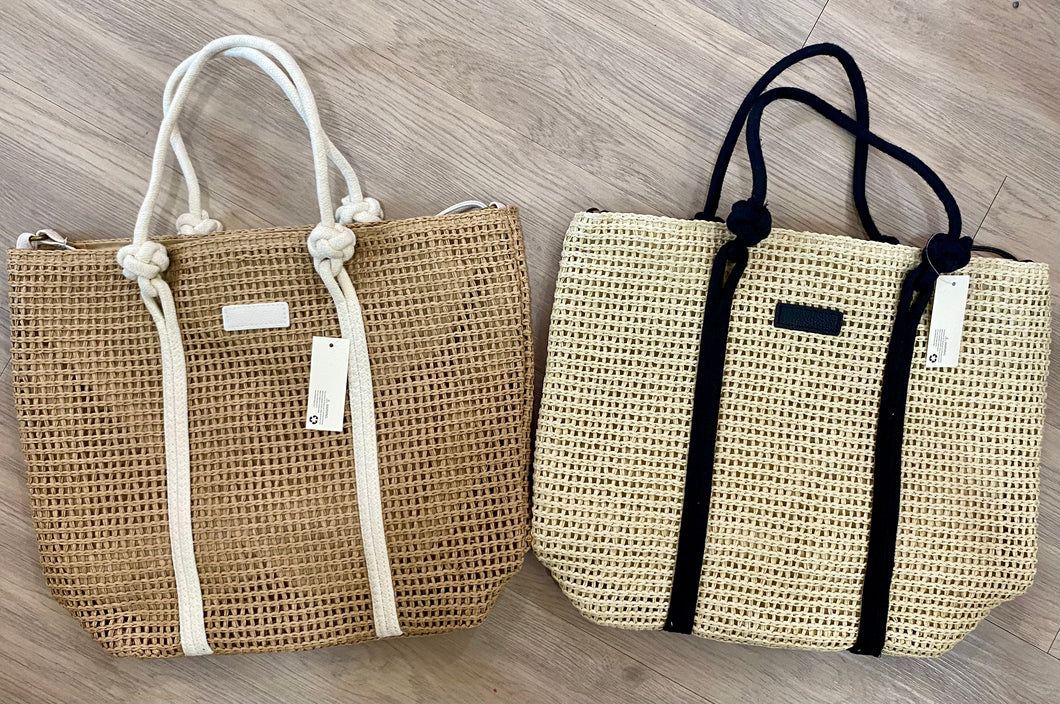 STRIPE ROPE BAG