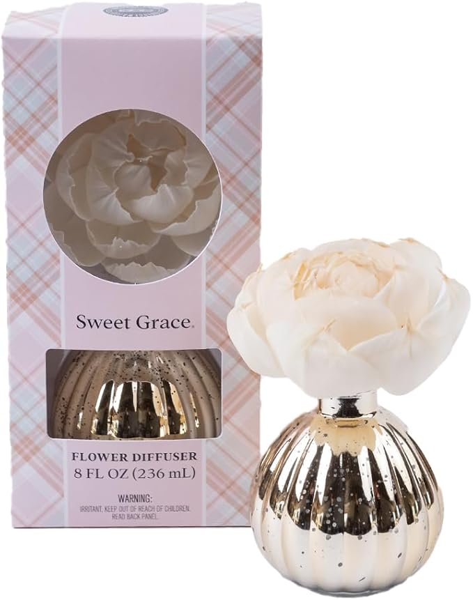 SWEET GRACE FLOWER DIFFUSER-GOLD