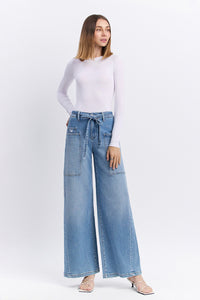 FLYING MONKEY HIGH RISE BAGGY WIDE LEG