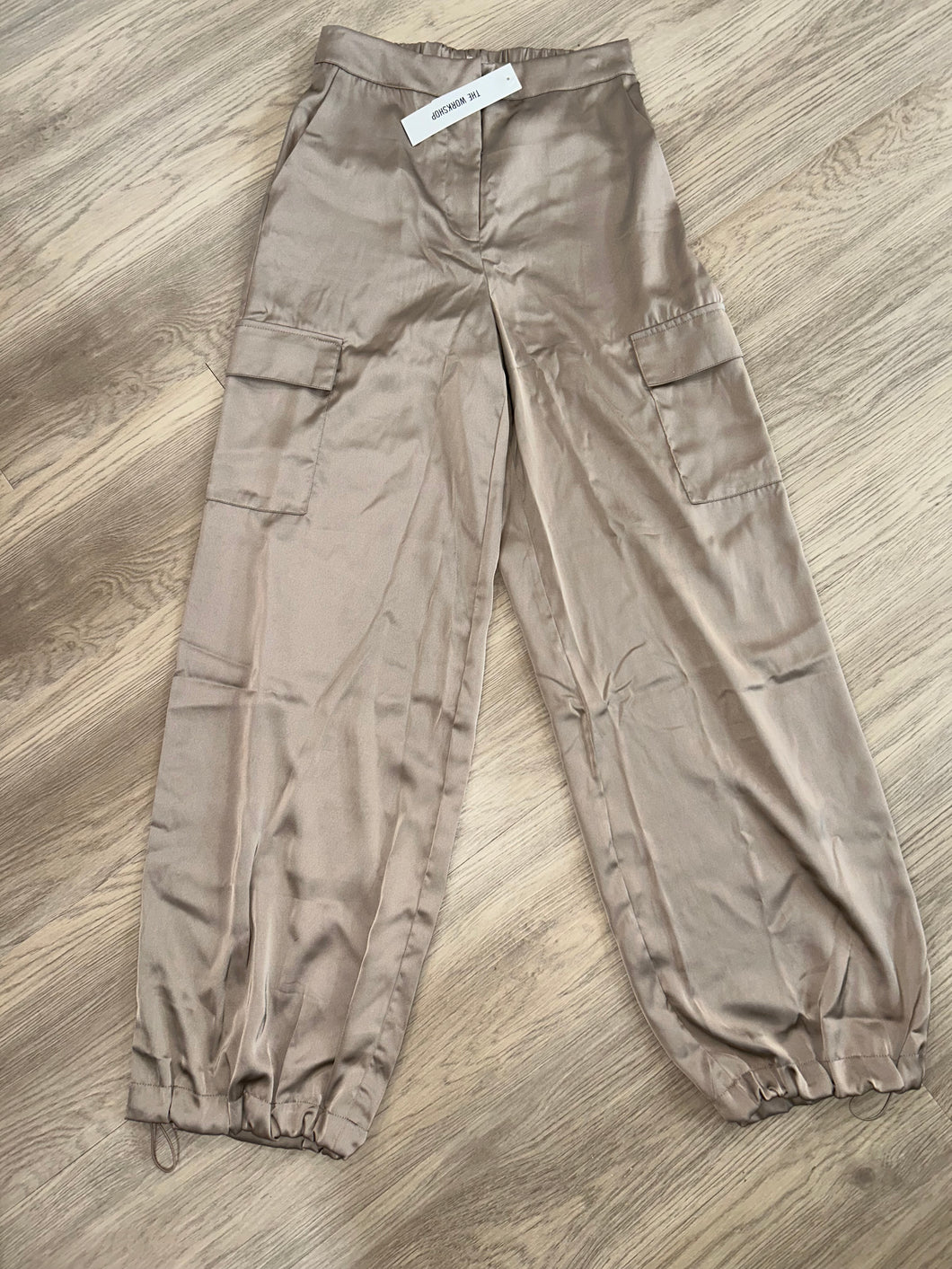 SATIN DRESS PANTS