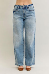 JUDY BLUE HW BAGGY LIGHT VINTAGE WASH