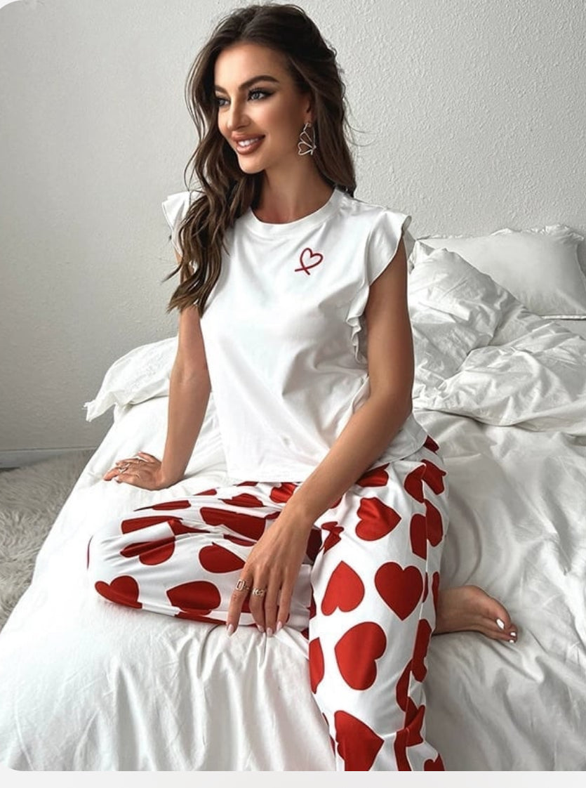 RED HEART PJS