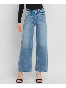 FLYING MONKEY HIGH RISE WIDE LEG CROPPED